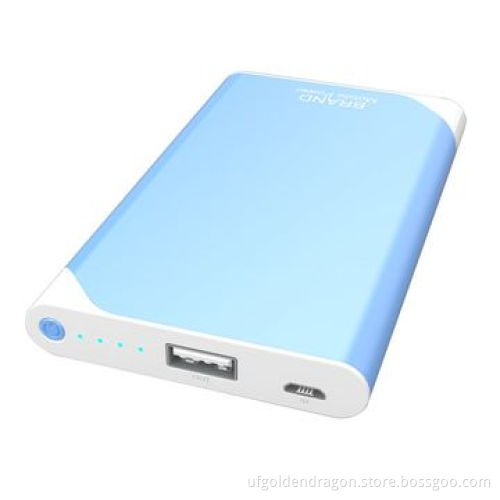 3000mAh lithium polymer slim Power Bank for smart phone Iphone and Samsung